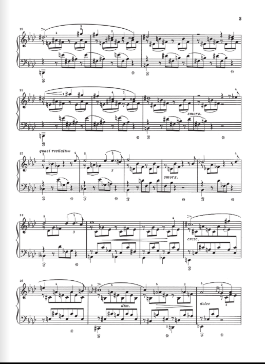 Liszt Liebesträume, 3 Notturnos