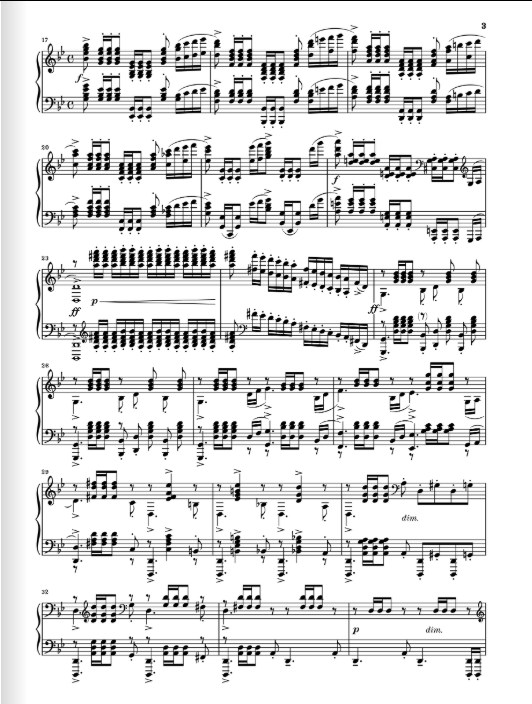 Rachmaninoff Prélude g minor op. 23 no. 5