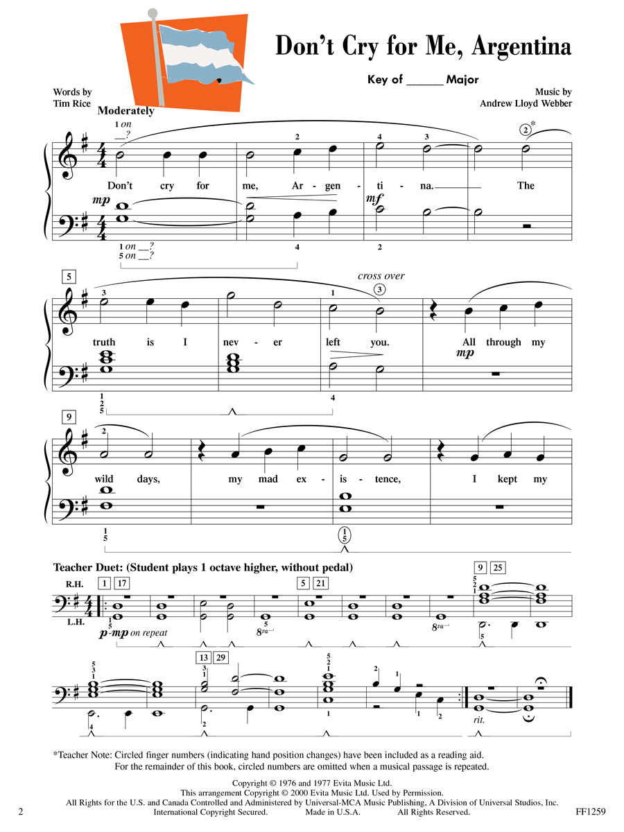 Piano Adventures Popular Repertoire Level 2B