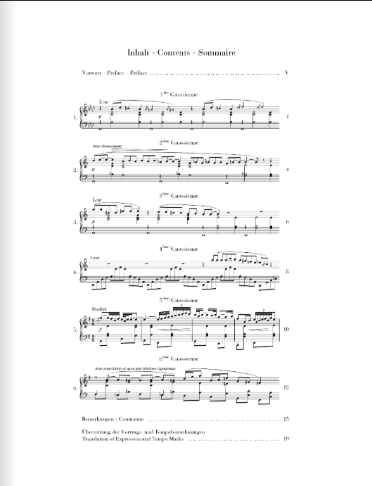 Satie Gnossiennes