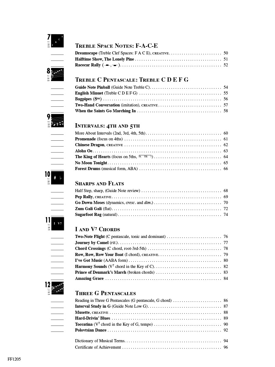 ACCELERATED PIANO ADVENTURES Book 1