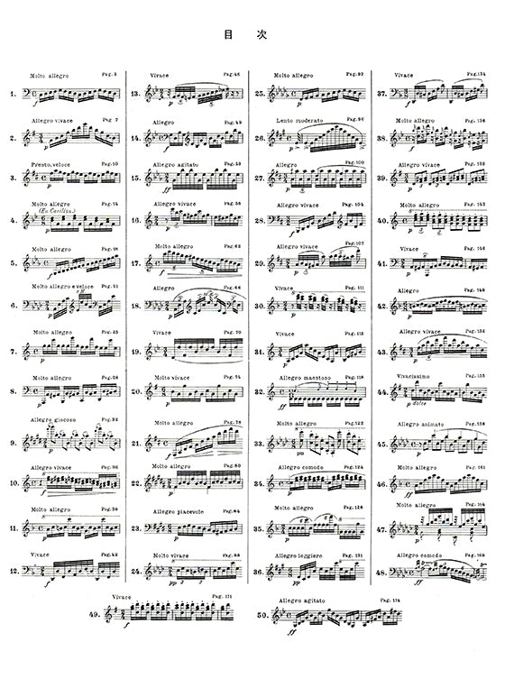 徹爾尼五十首練習曲 作品740