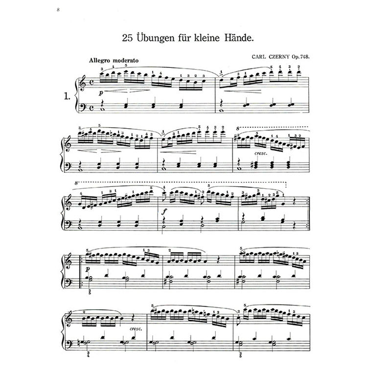 【全譯版】徹爾尼二十五首練習曲 作品748