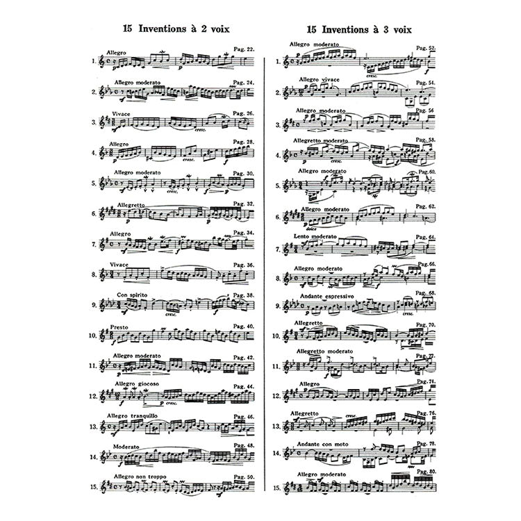 【全譯版】巴哈 創意曲 徹爾尼版