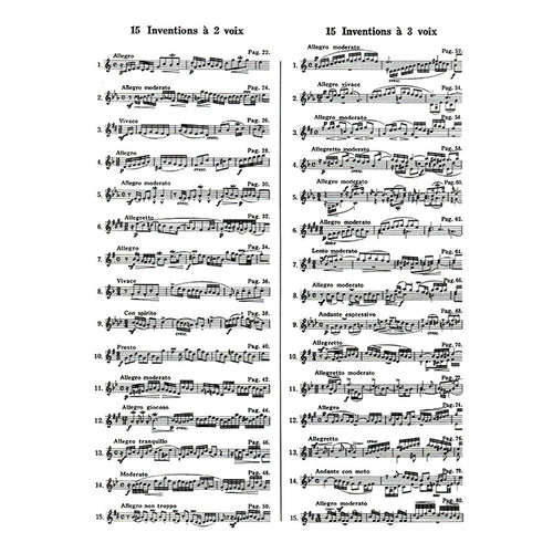 【全譯版】巴哈 創意曲 徹爾尼版