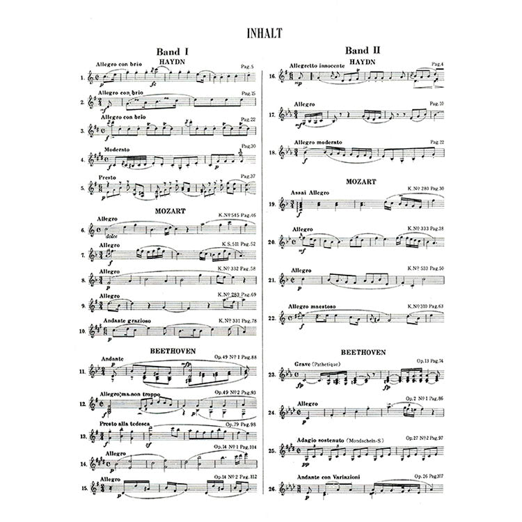 【全譯版】奏鳴曲集1