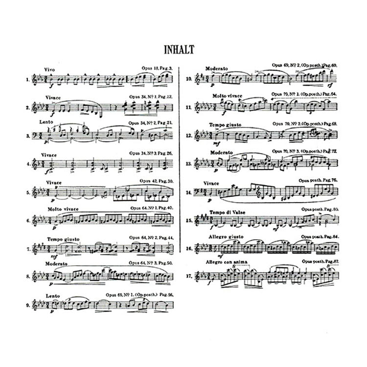 【全譯版】蕭邦 圓舞曲集