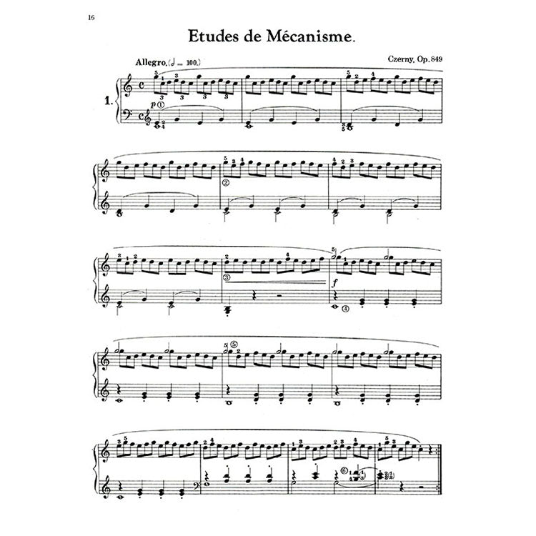 【全譯版】徹爾尼三十練習曲 作品849