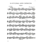 冬特 二十四首練習曲及奇想曲 作品35