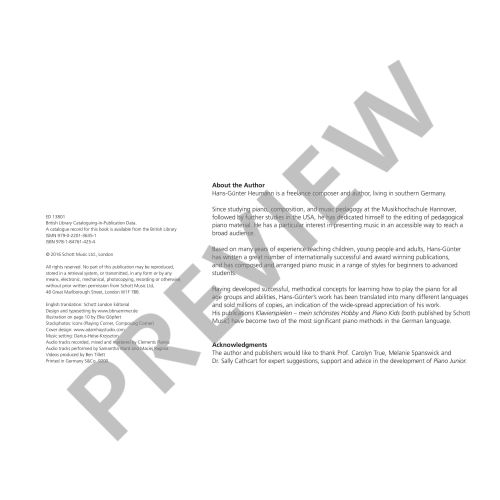 Piano Junior: Lesson Book 1