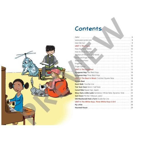 Piano Junior: Lesson Book 1