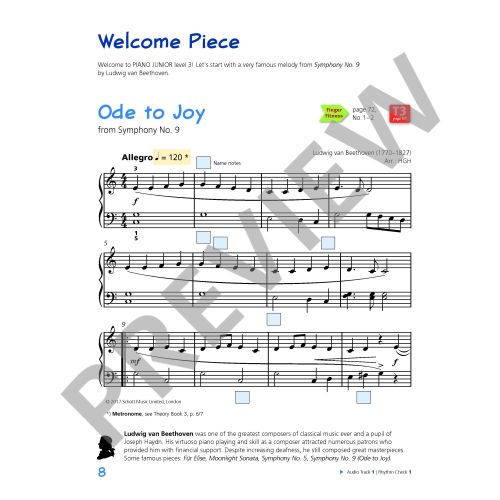Piano Junior: Lesson Book 3