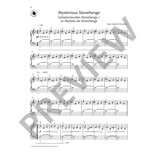 Mystery Piano with CD