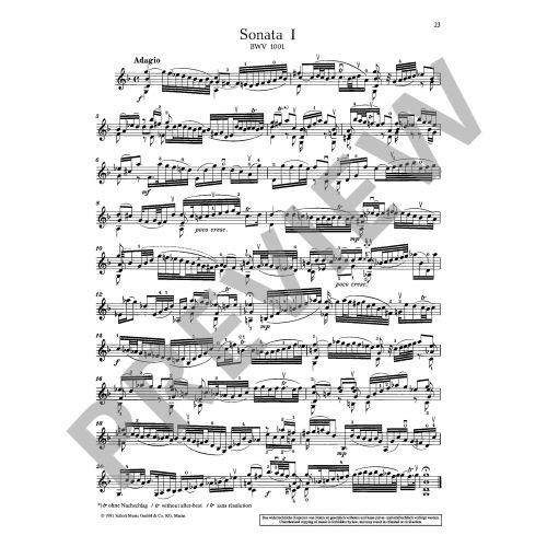 Bach Sonatas and Partitas