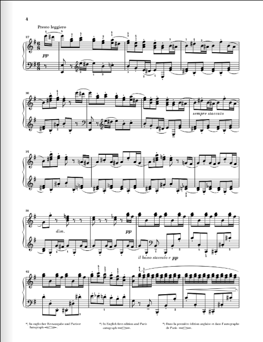 Mendelssohn Bartholdy Rondo capriccioso op. 14