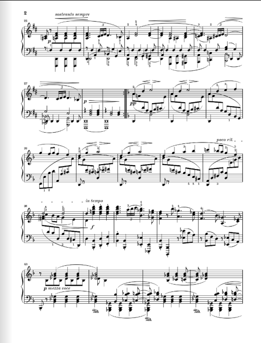 Brahms Two Rhapsodies op. 79