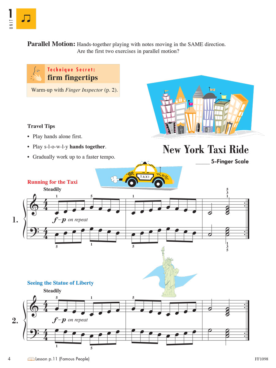 Piano Adventures Technique & Artistry Book Level 2A