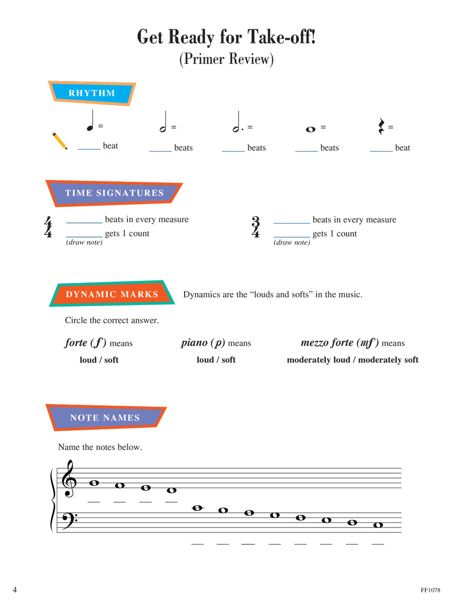 Piano adventures Lesson Book 1