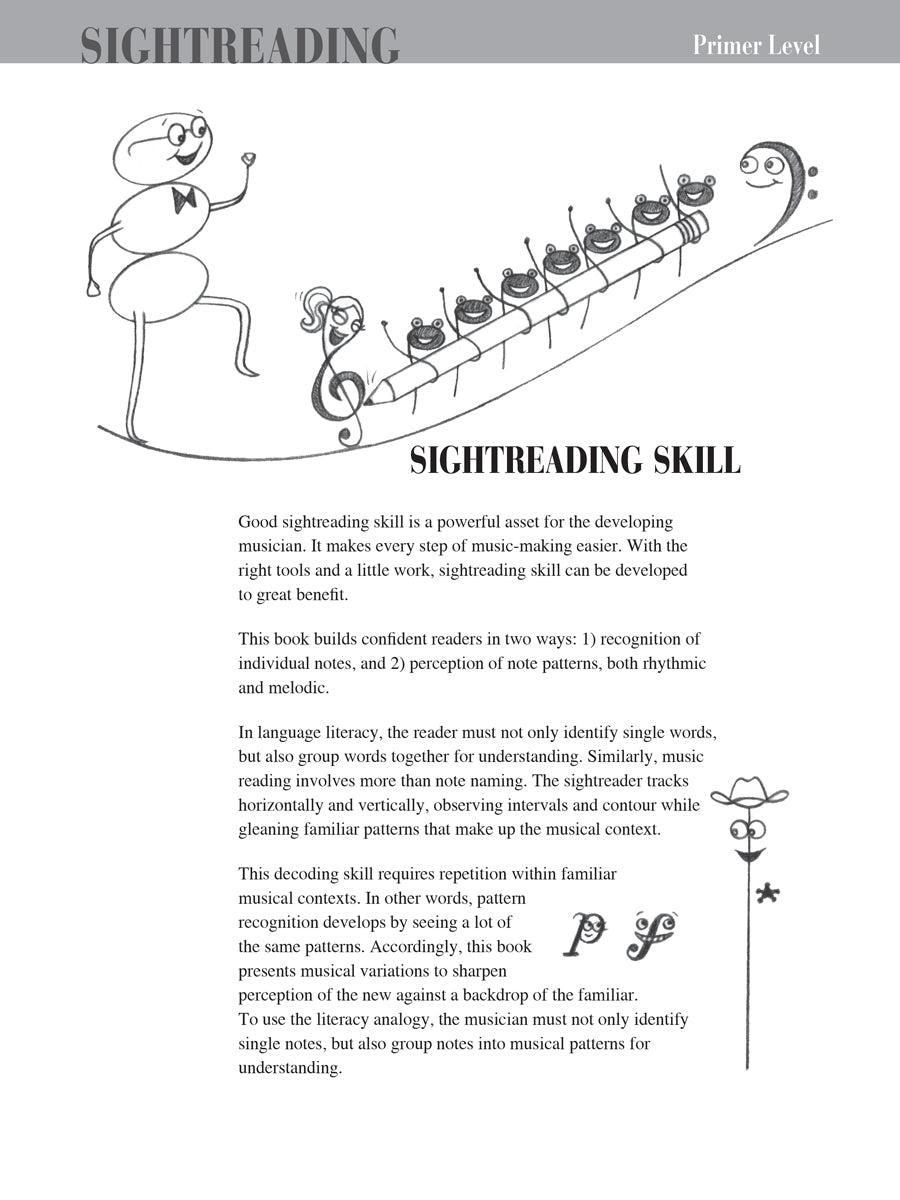 Piano Adventures Sightreading Primer Level