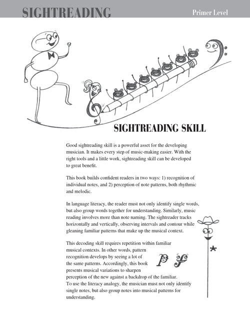 Piano Adventures Sightreading Primer Level