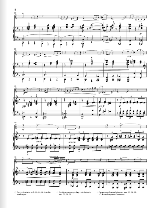 Tchaikovsky Souvenir d'un lieu cher op. 42 for Violine and Piano