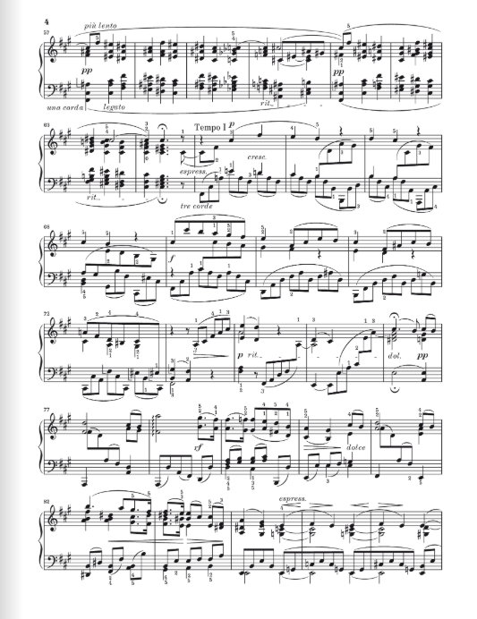 Brahms Intermezzo A major op. 118 no. 2