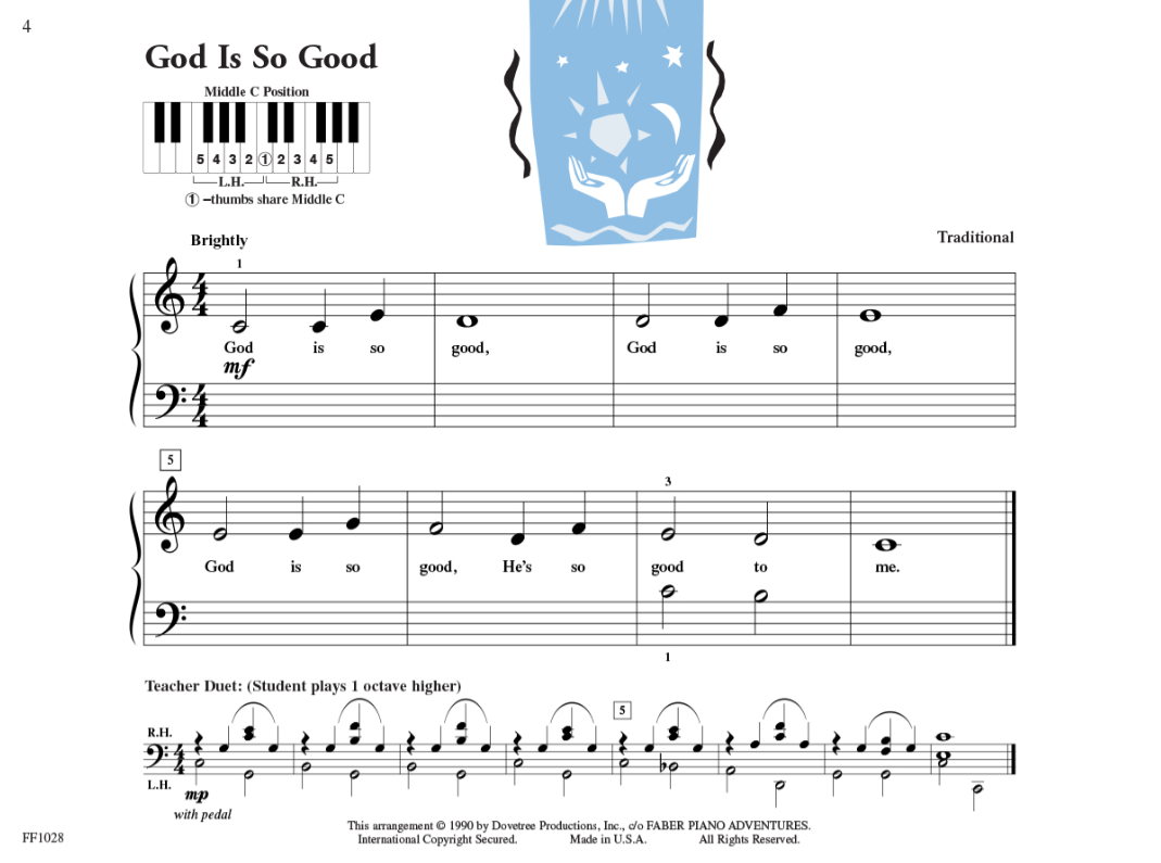 PreTime Piano HYMNS Primer Level