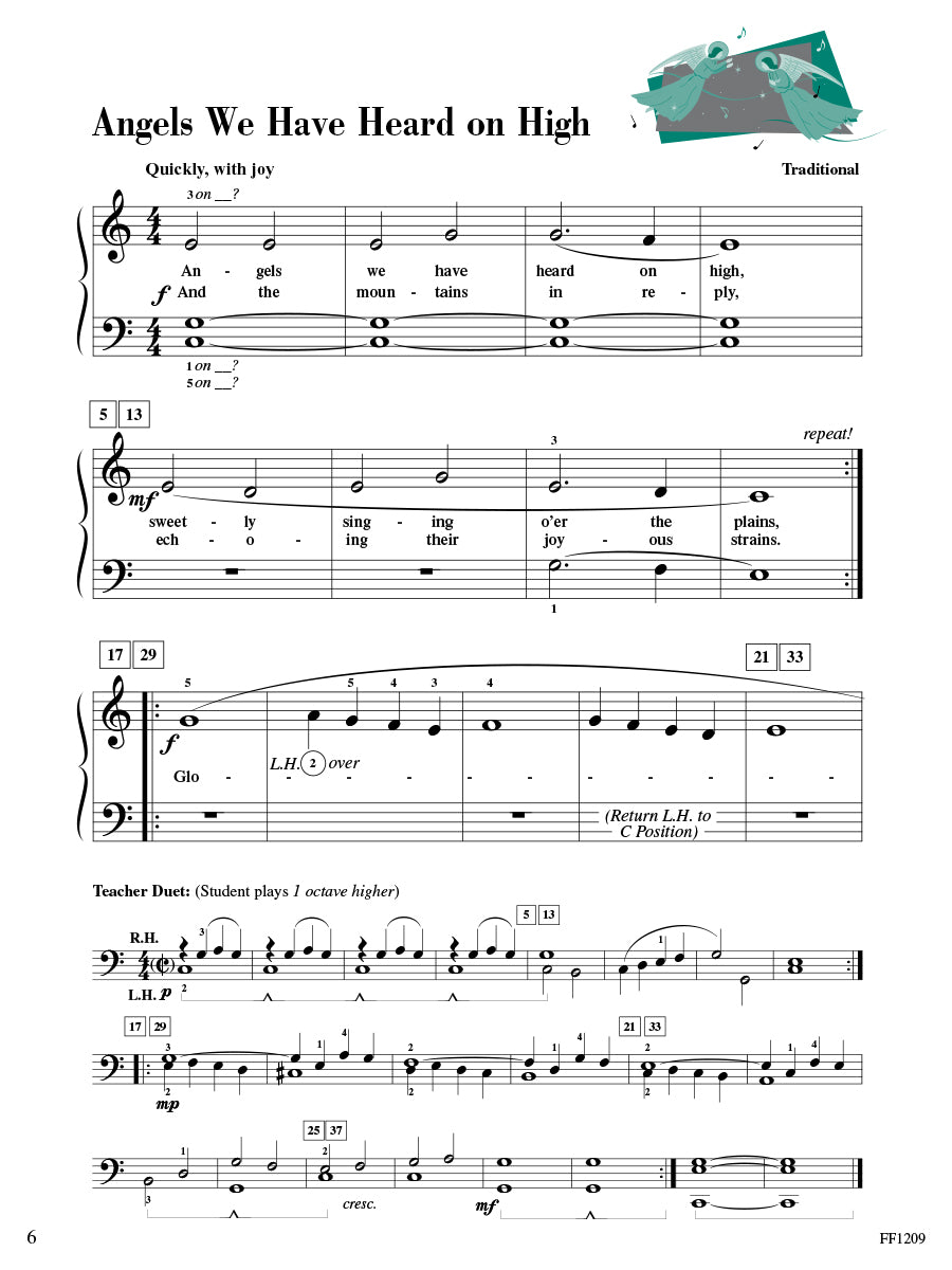 Accelerated Piano Adventures Xmas Book 1