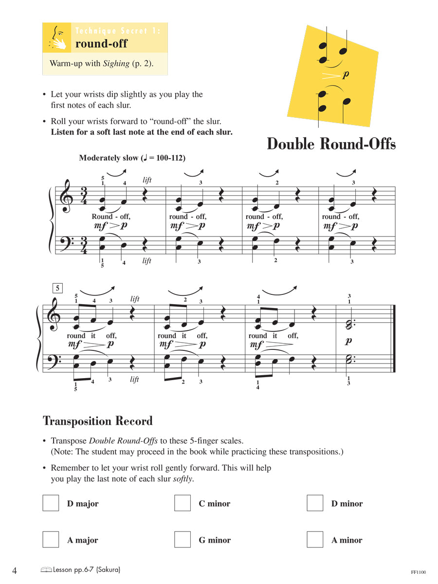 Piano Adventures Technique & Artistry Level 3A