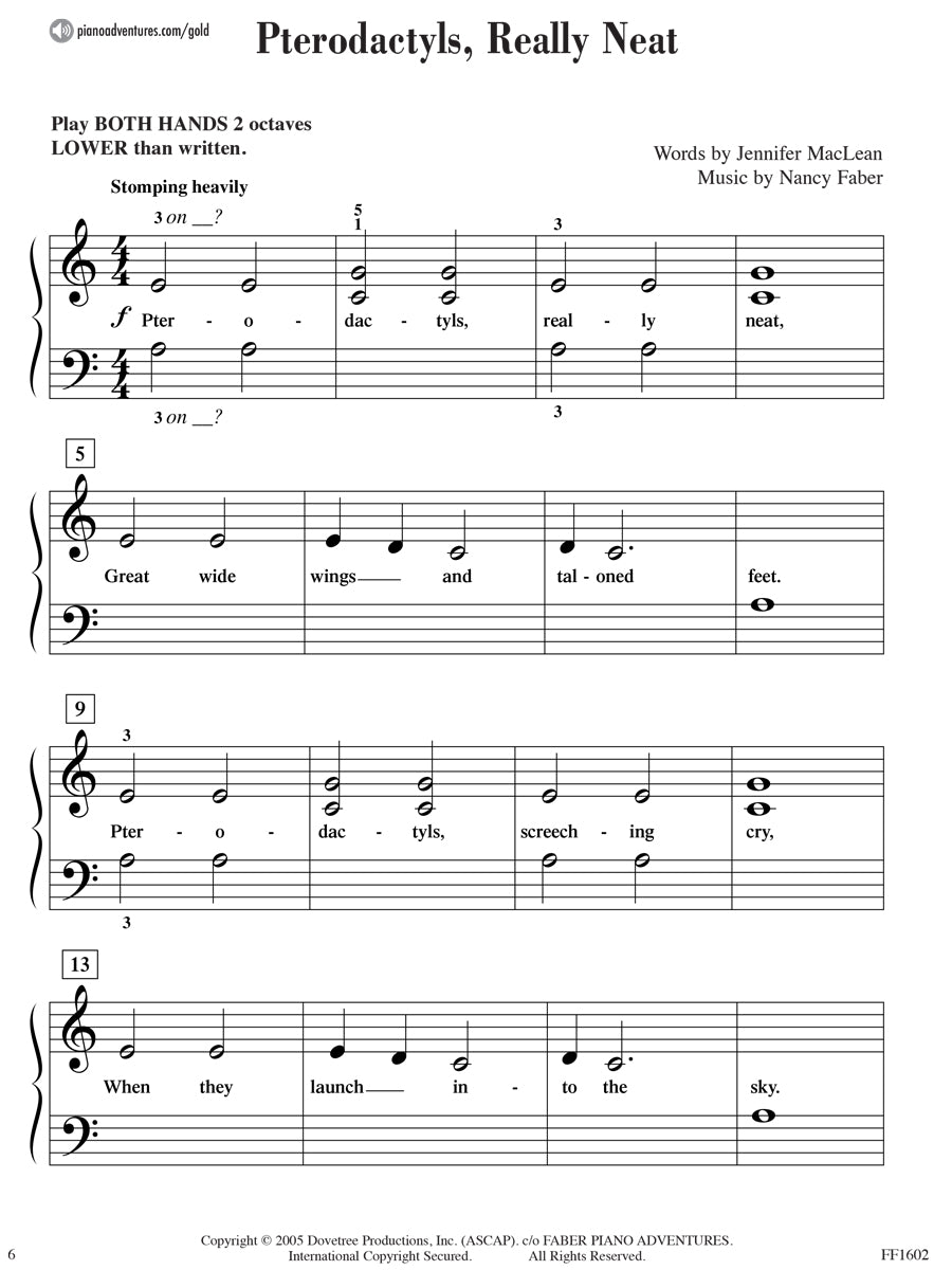 Piano Adventures Gold Star Performance Primer level