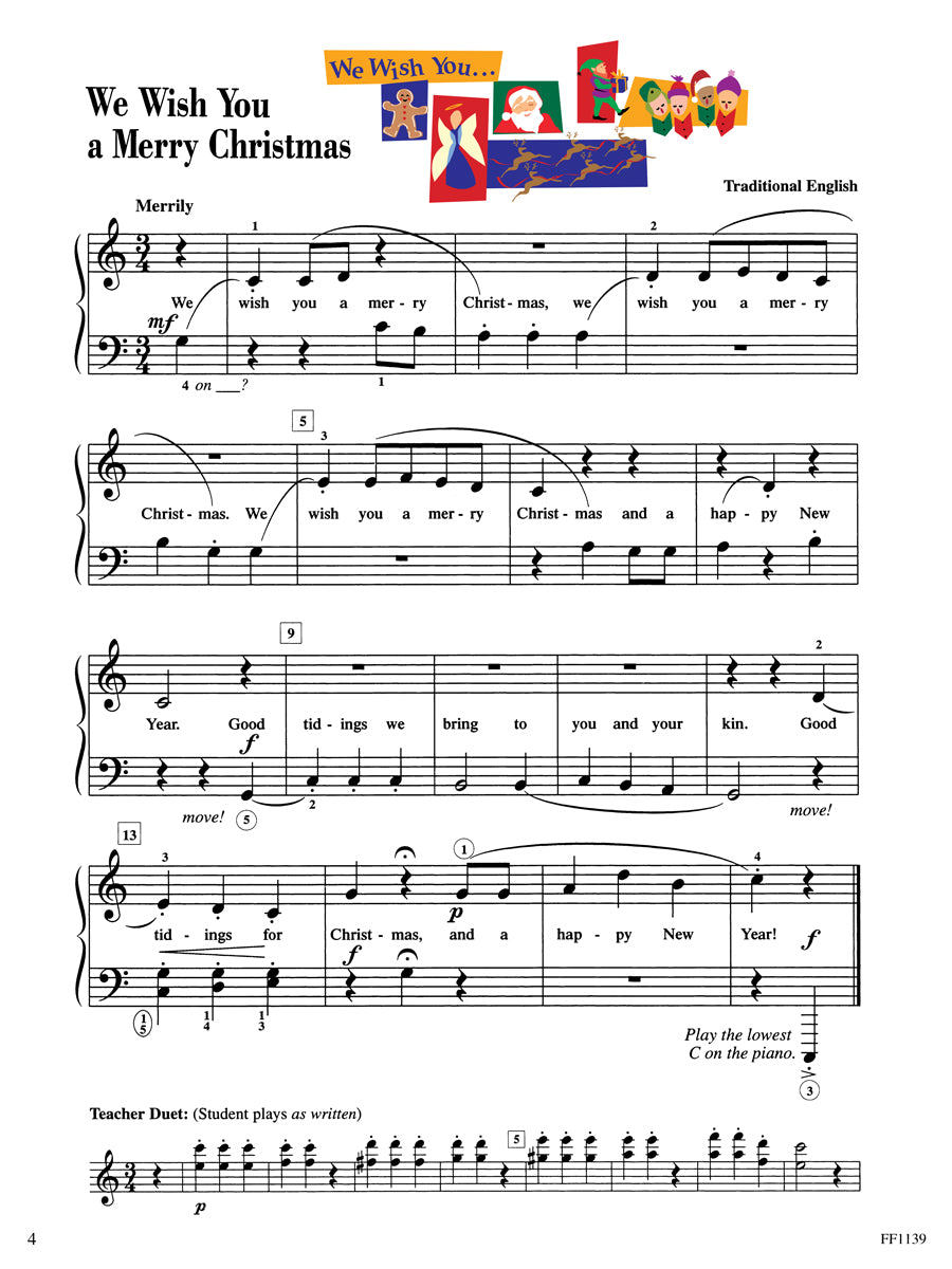 Piano Adventures Christmas Book Level 2A