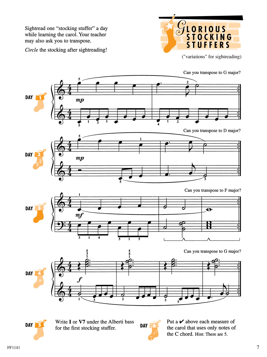 Piano Adventures Christmas Book Level 3A