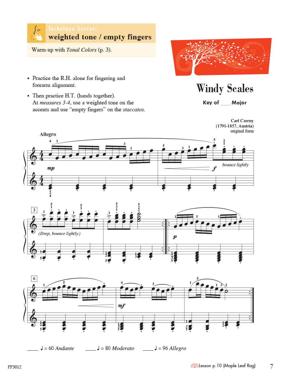 Piano Adventures Technique & Artistry Book Level 4