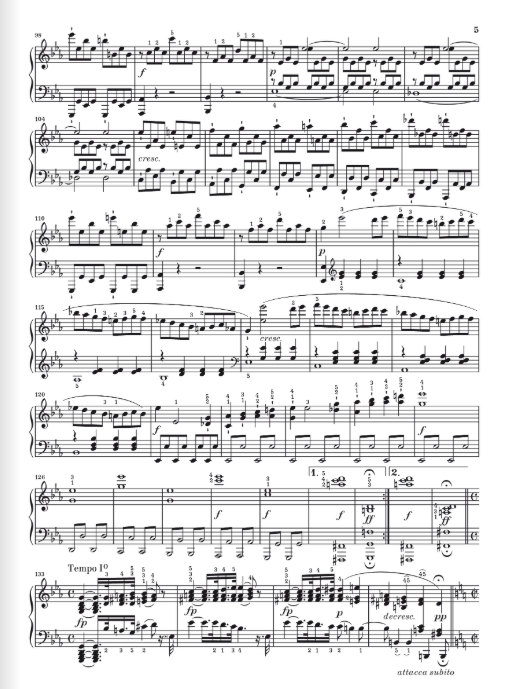 Beethoven Piano Sonata no. 8 c minor op. 13 (Grande Sonata Pathétique)