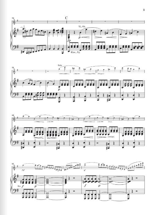 Bartholdy Violin Concerto e minor op. 64