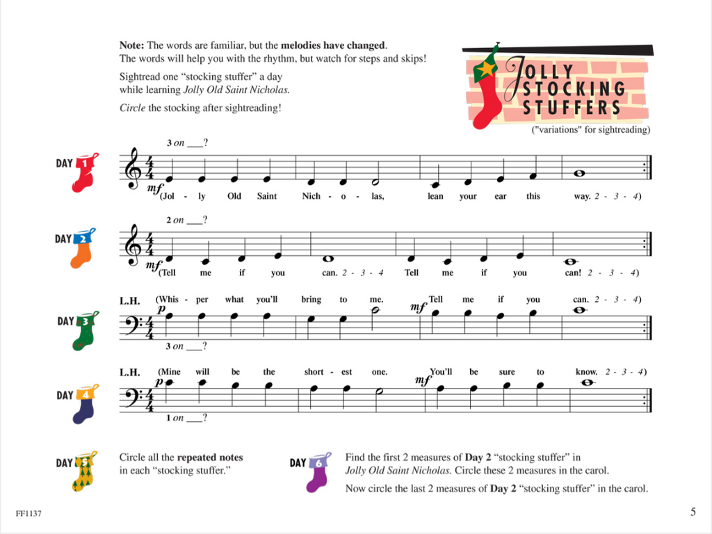 Piano Adventures Christmas Book Primer Level