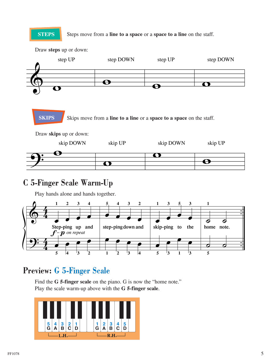 Piano adventures Lesson Book 1