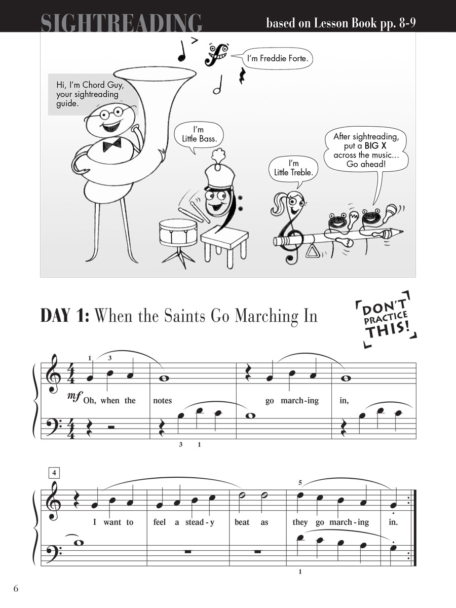 Piano Adventures Sightreading Level 2A