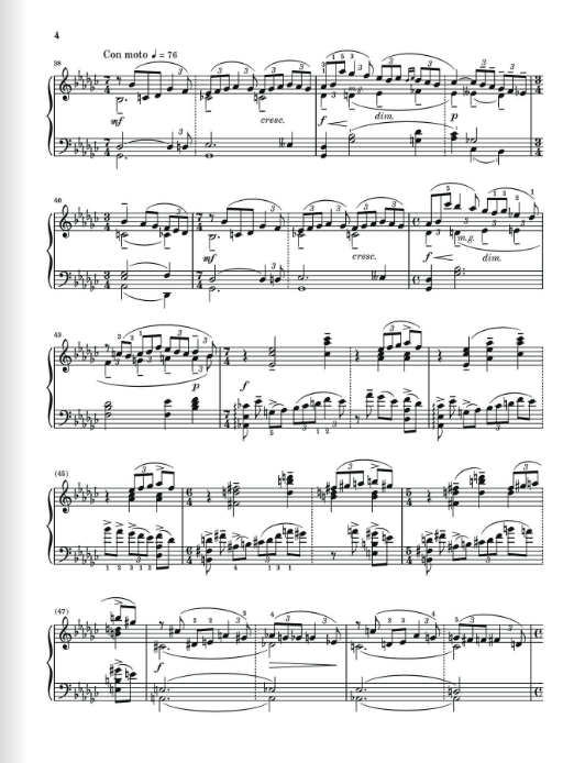Rachmaninoff Six Moments musicaux op. 16