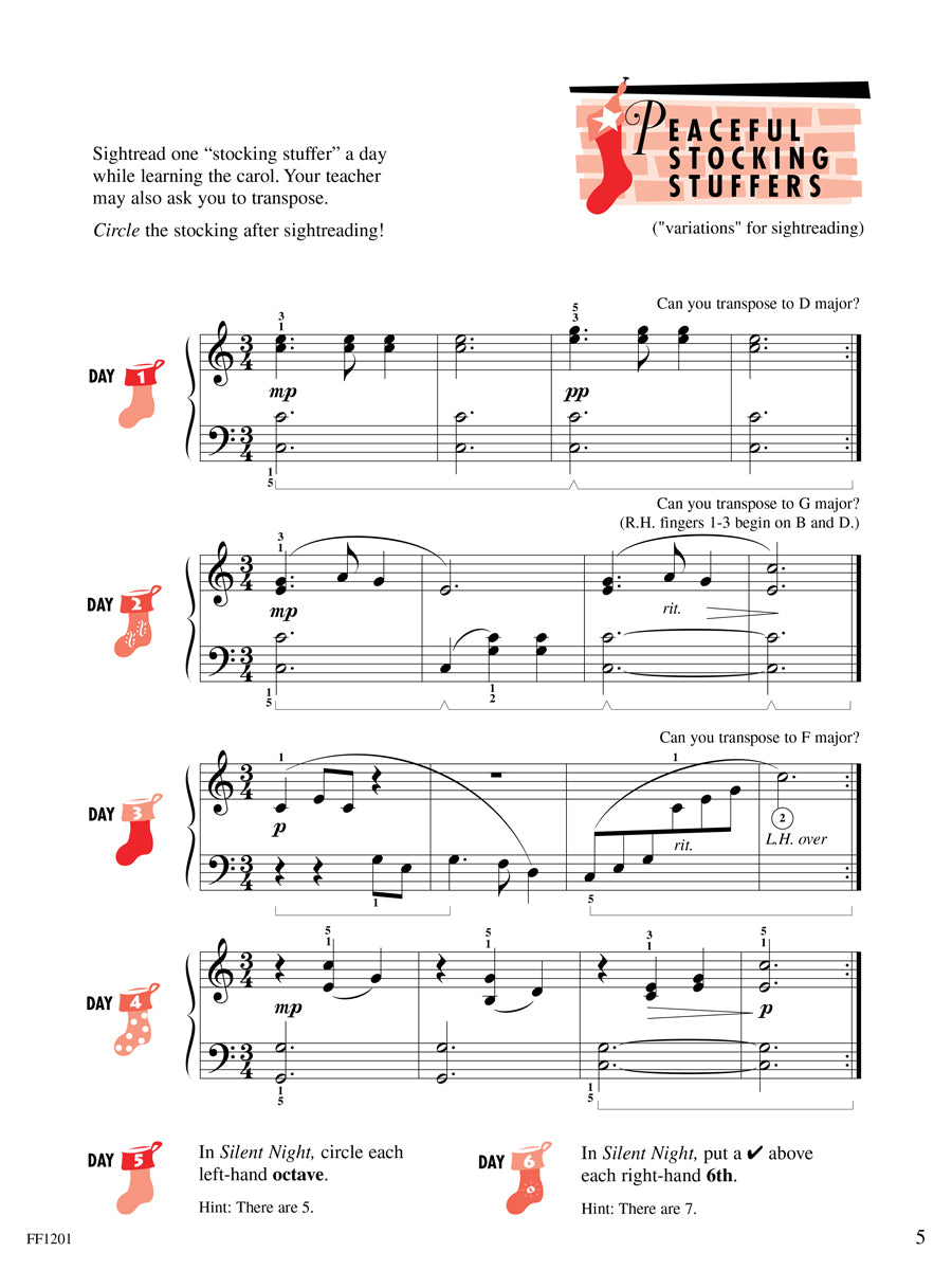 Piano Adventures Christmas Book Level 3B