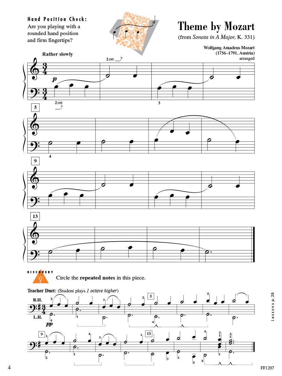 ACCELERATED PIANO ADVENTURES Perf. Book 1