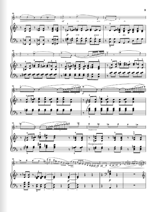 Tchaikovsky Souvenir d'un lieu cher op. 42 for Violine and Piano