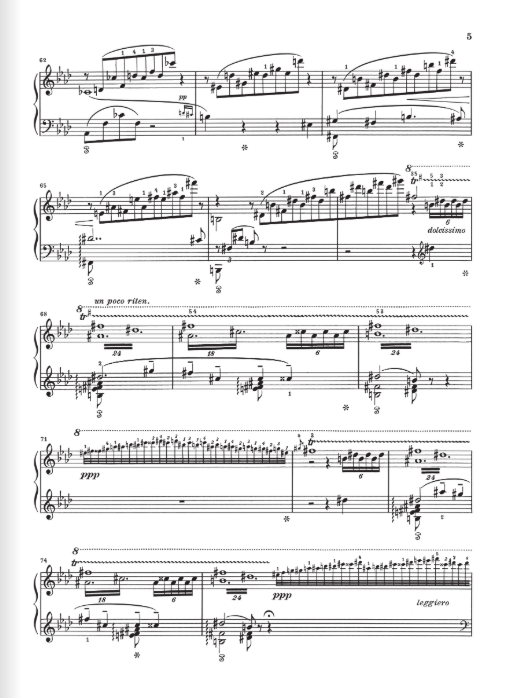 Liszt Liebesträume, 3 Notturnos