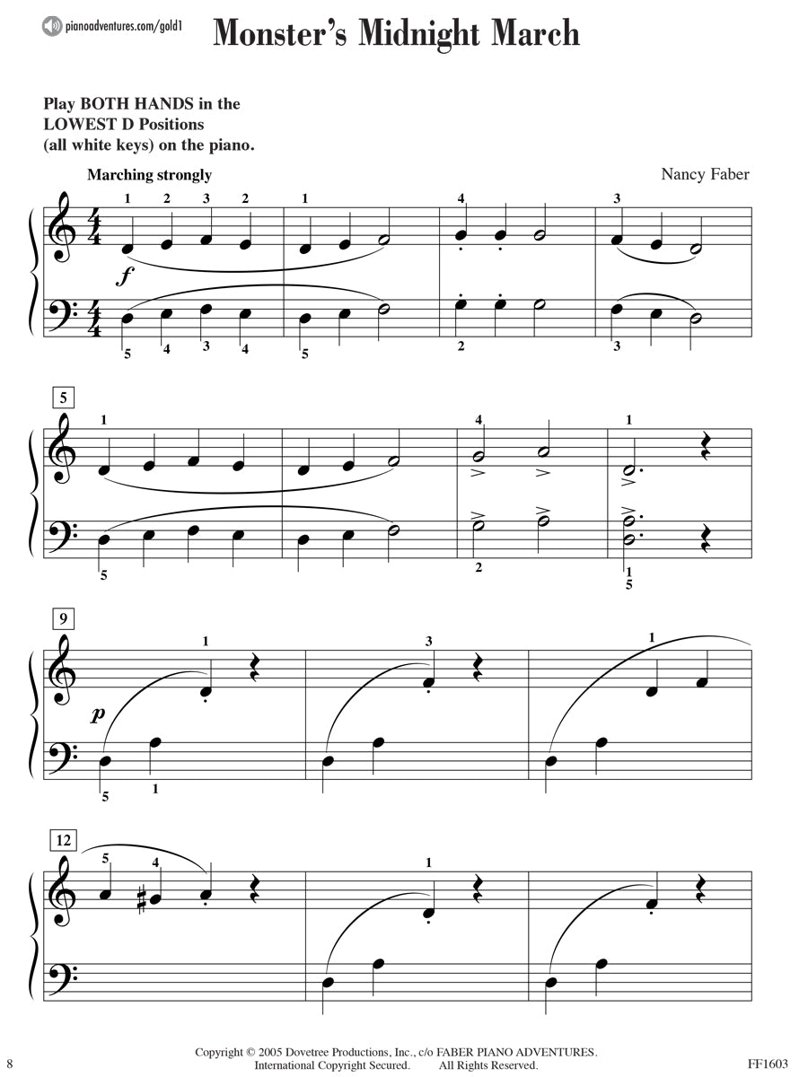 Piano Adventures Gold Star Performance Level 1