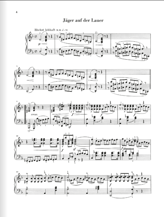 Schumann Forest Scenes op. 82