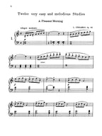 12 Very Easy and Melodious Studies, Op. 63