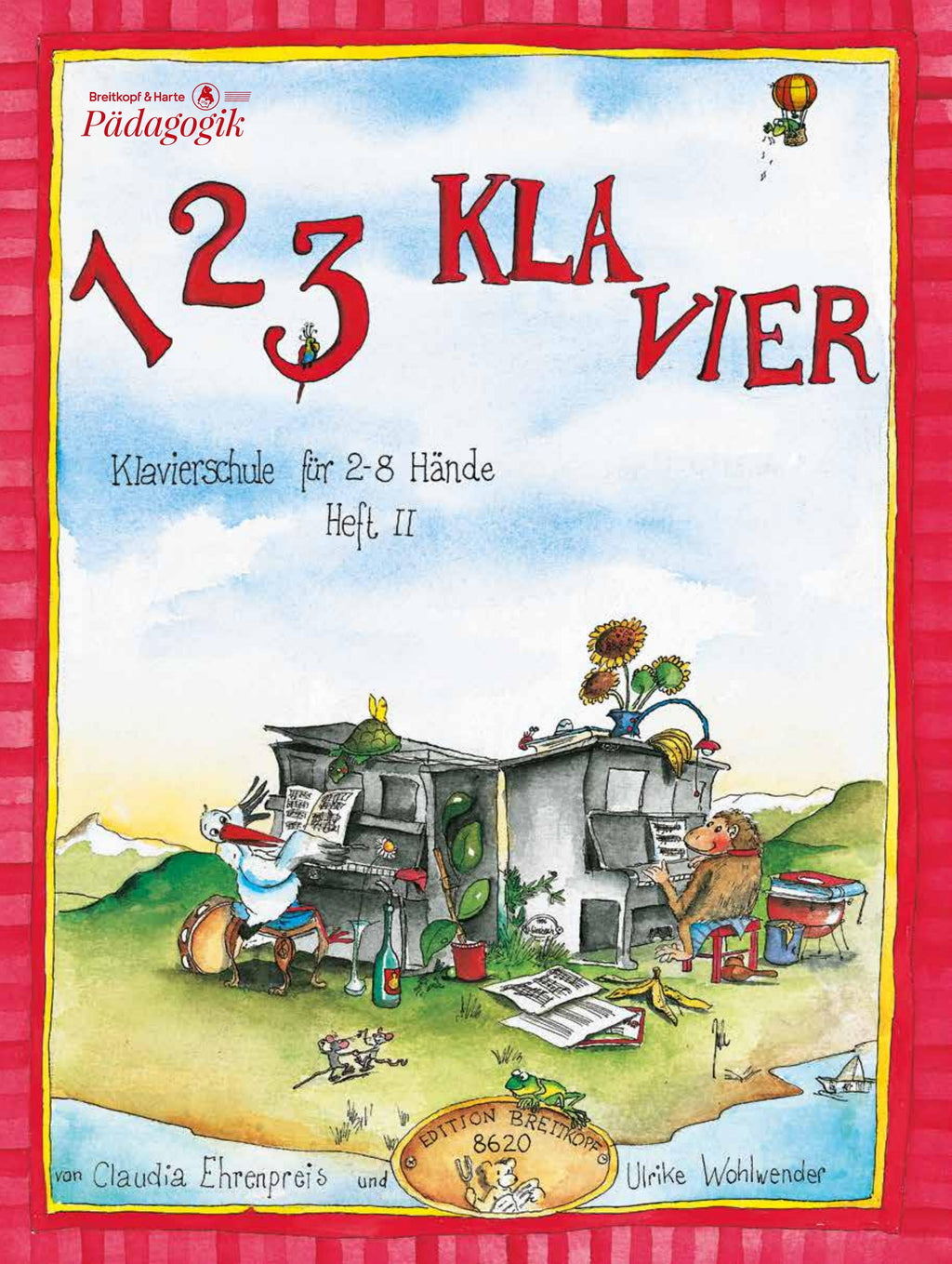 123 KLAVIER Vol. 2 Piano Teaching for 2-8 Hands