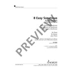 8 Easy Sonatinas