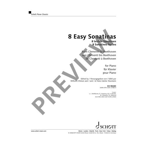 8 Easy Sonatinas
