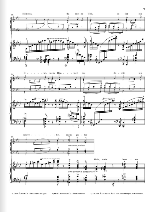 Liszt Love Song (Dedication) from Myrthen op. 25